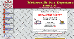 Desktop Screenshot of madisonvillevfd.com